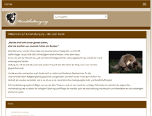 Tablet Screenshot of hundehaltung.org